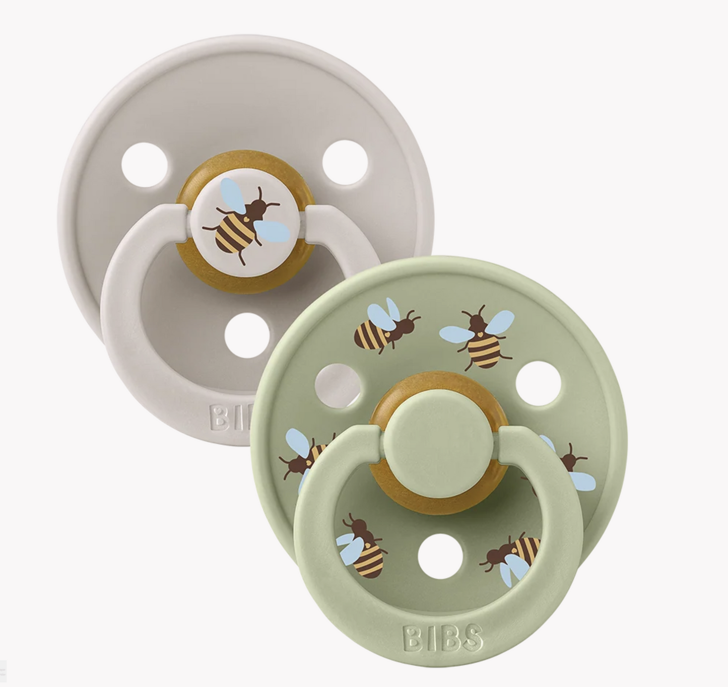 BIBS Studio Collection 2 Pack Pacifiers - Size 1 & 2