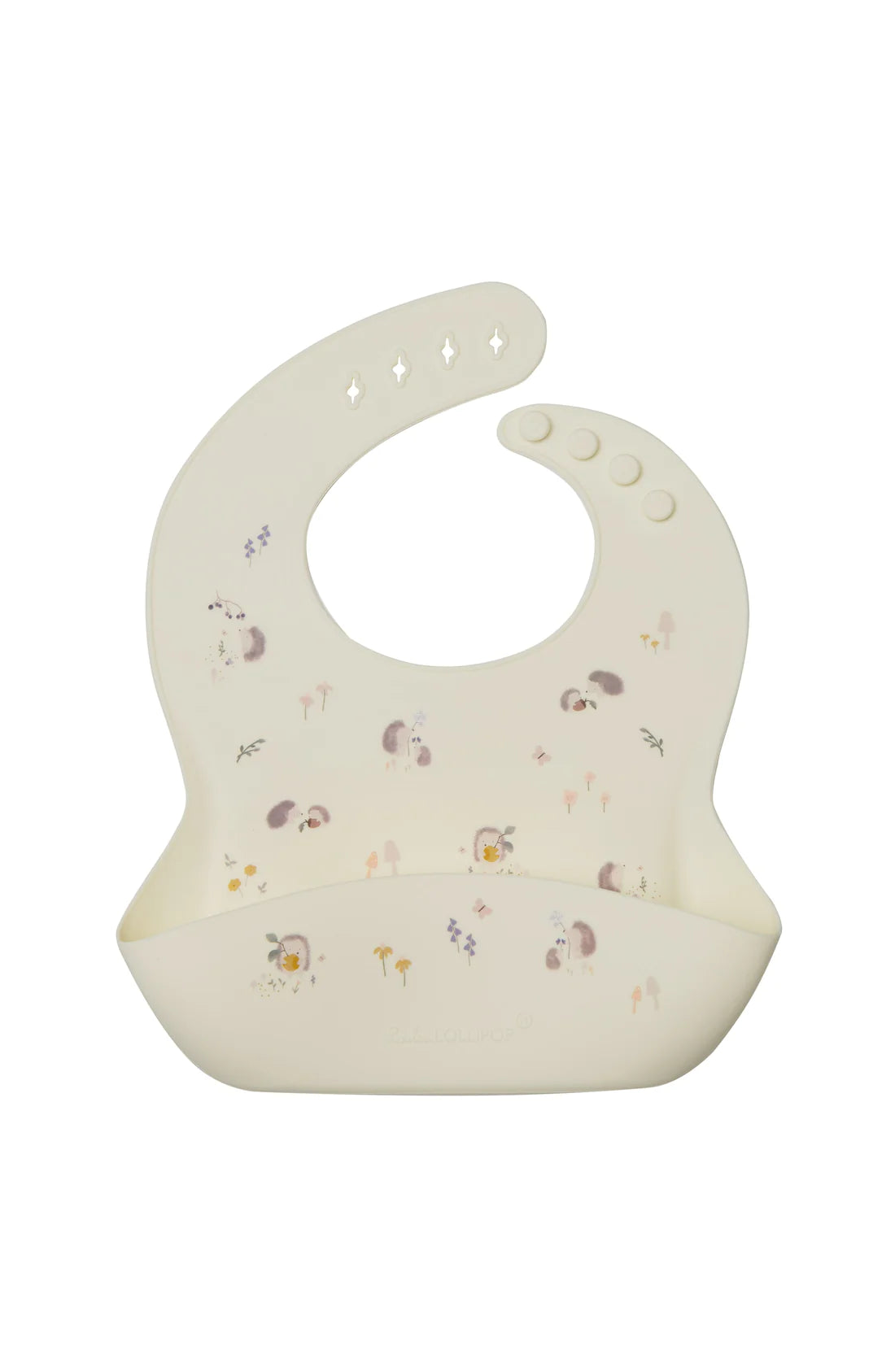 Loulou Lollipop Silicone Bib Printed