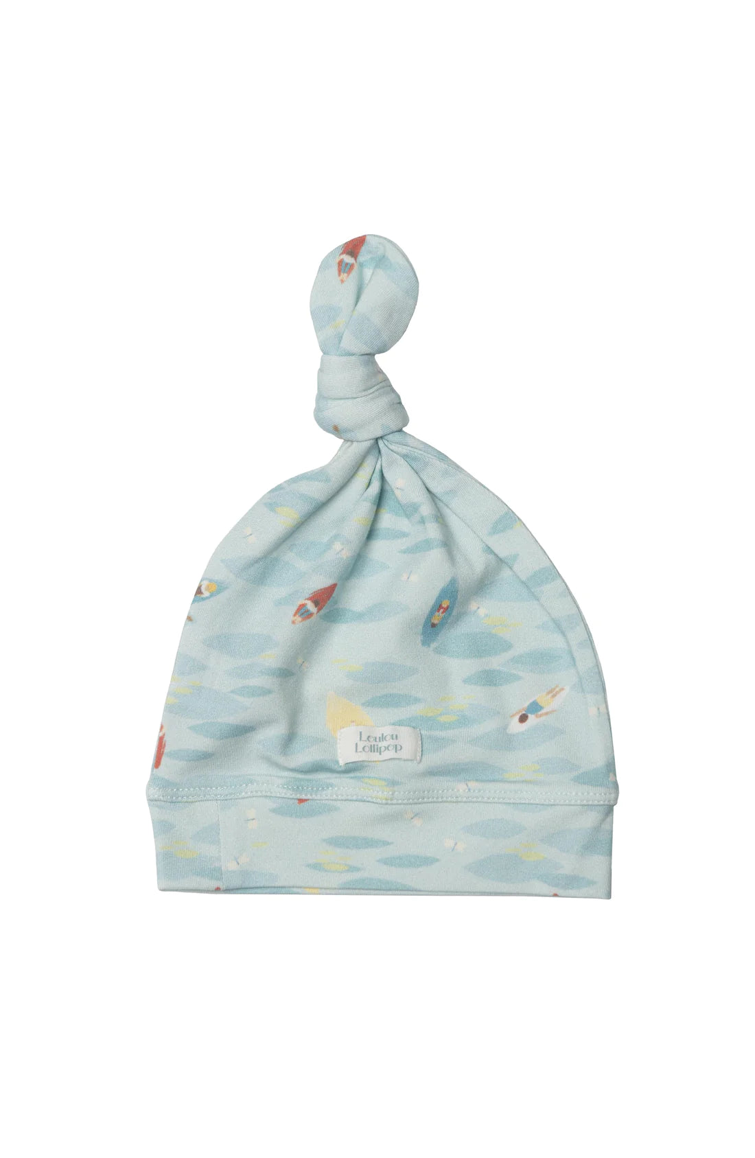 Top Knot Beanie In TENCEL