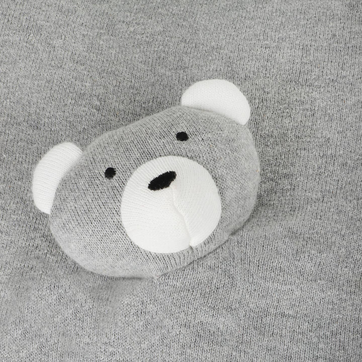 Bear - Organic Baby Lovey Security Blanket Cuddle