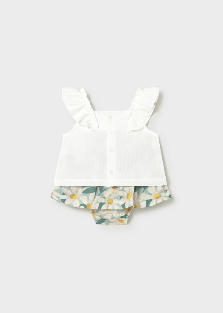Baby Skirt and Blouse Set