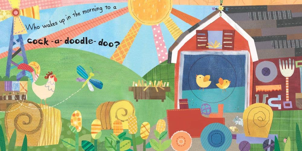 Who's in the Farmyard: Large Board Book