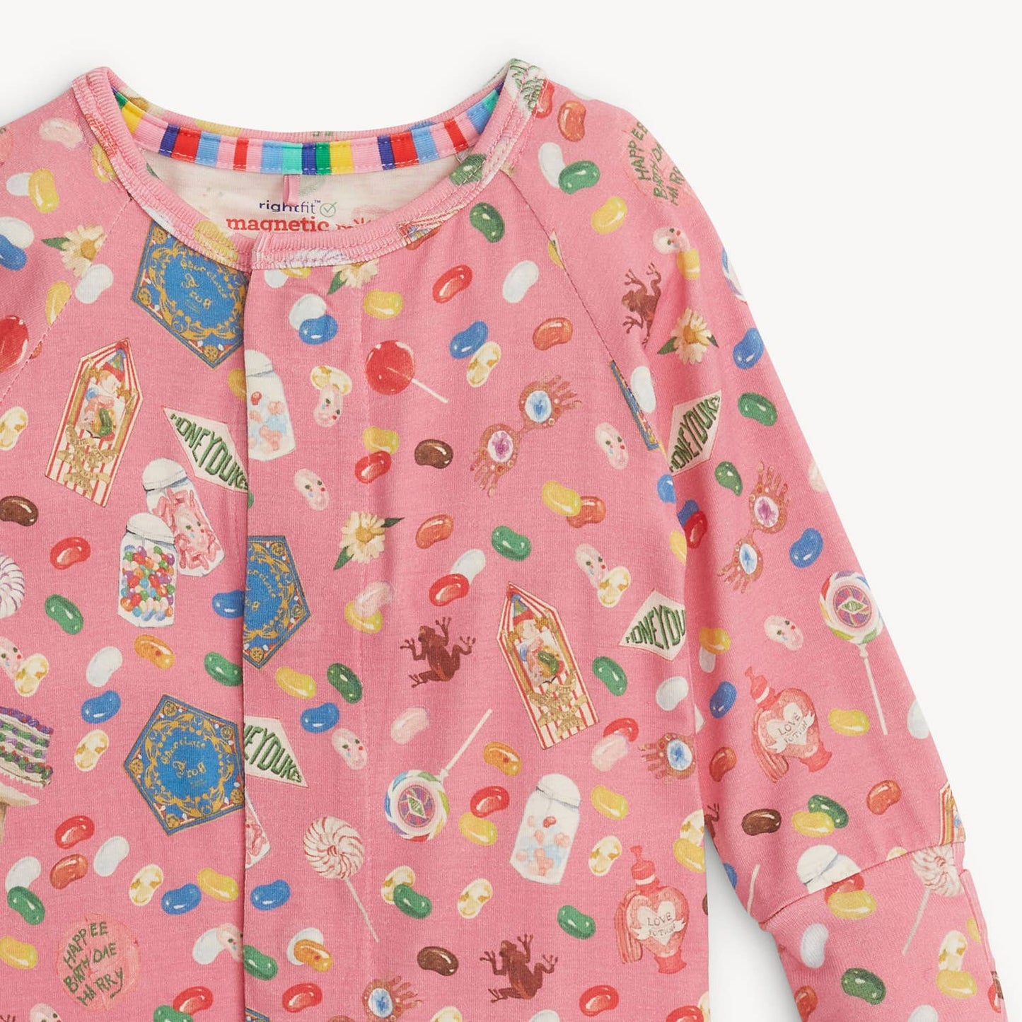 HARRY POTTER HONEYDUKES RIGHT FIT MAGNETIC GROW WITH ME CONVERTIBLE COVERALL