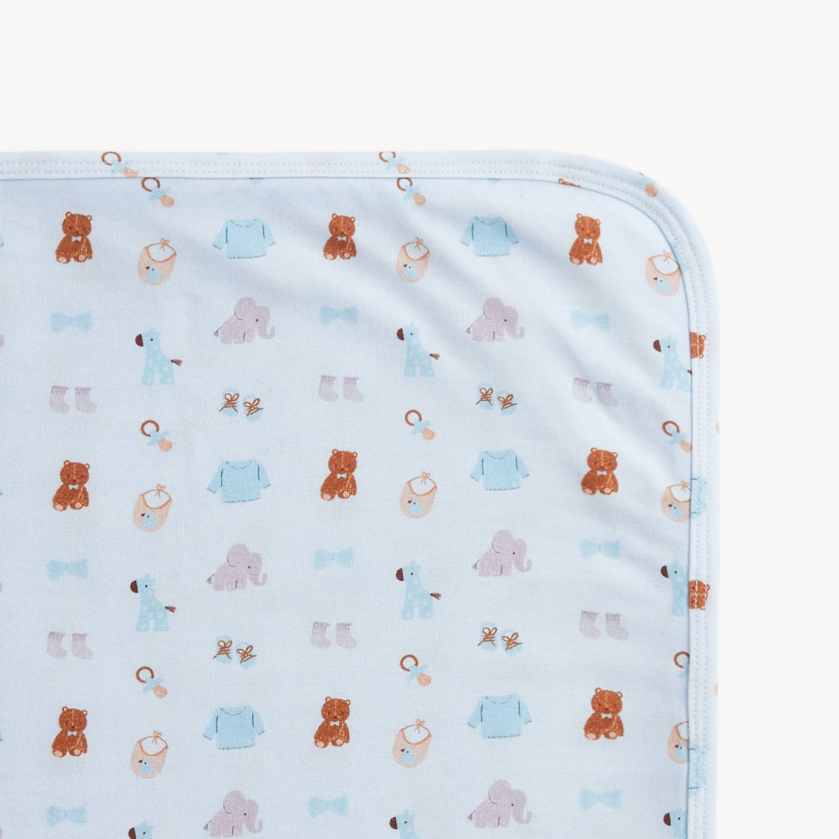 NURSERY NOSTALGIA BLUE MODAL BLANKET: 450 / ONE SIZE