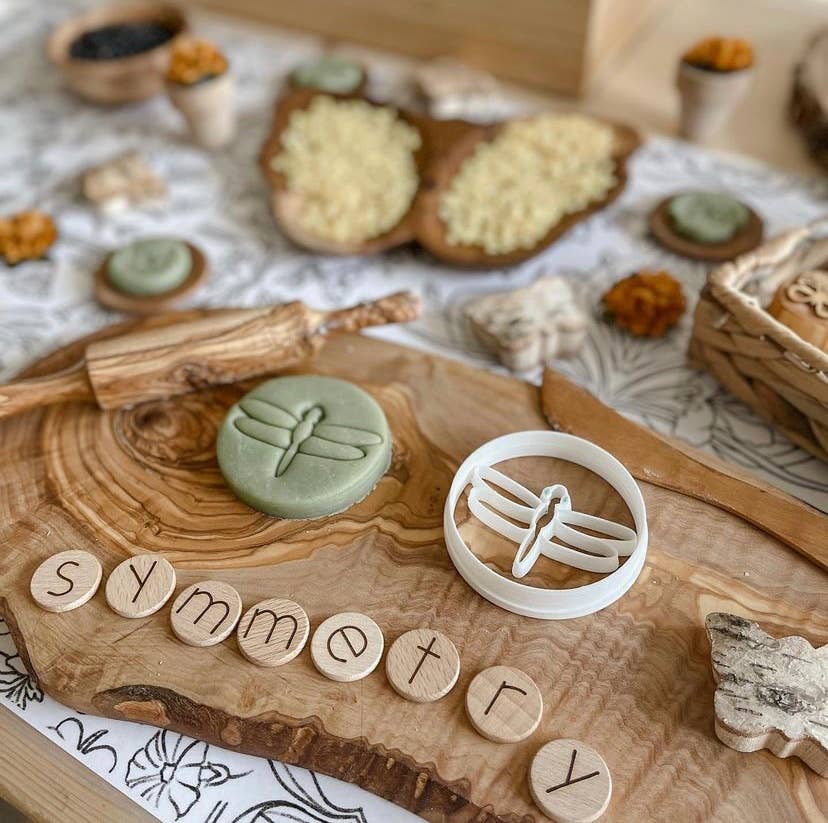 Alphabet Discs (Set of 100 Mini 1"): Double Sided Lowercase & Uppercase