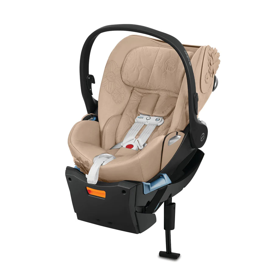 Cybex Cloud Q with SensorSafe Infant Car Seat - Simply Flowers