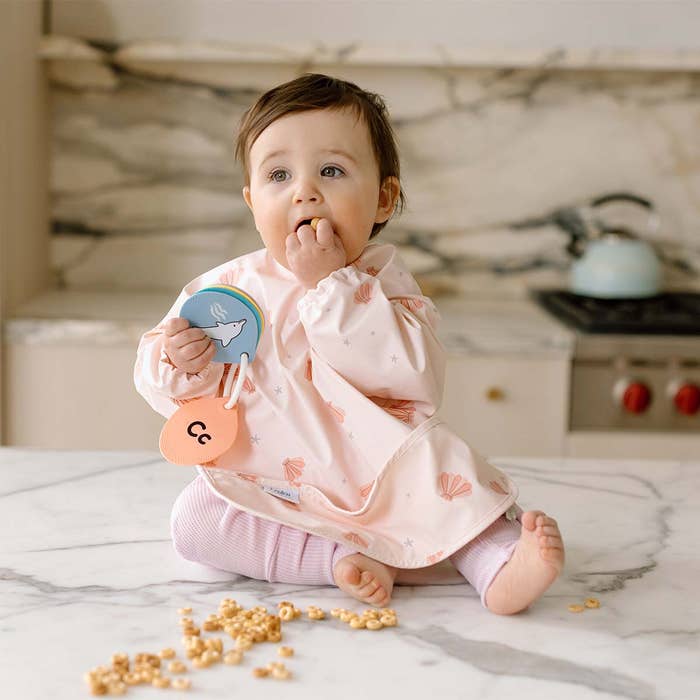 Loulou Lollipop Long Sleeve Waterproof Bib