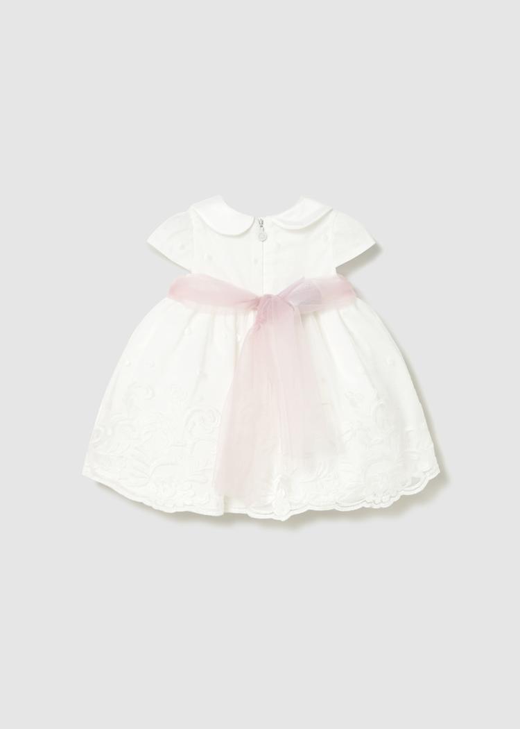 Newborn Girl Dress with Bloomers 1889