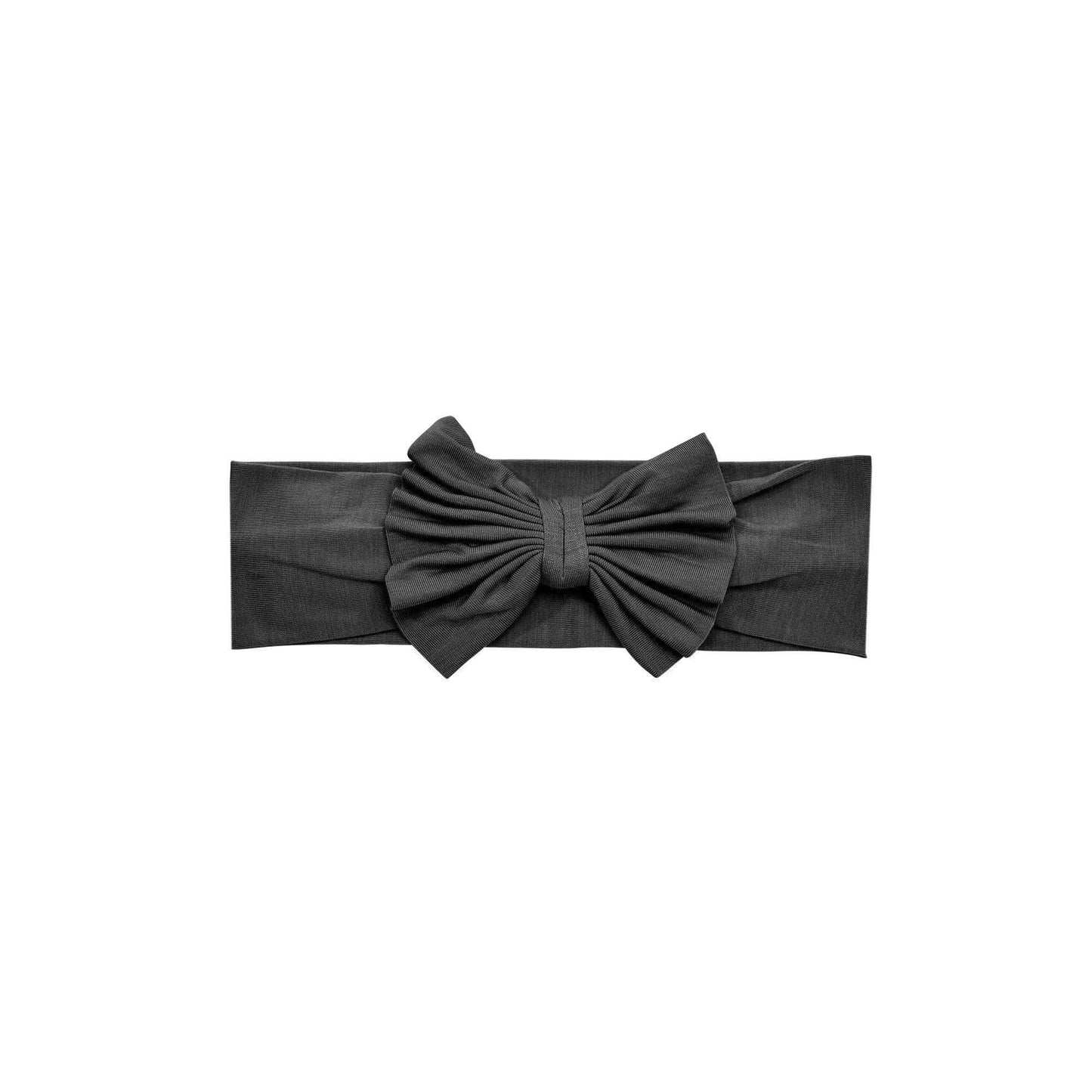 Solid Modal Headband - Oynx Jet Black
