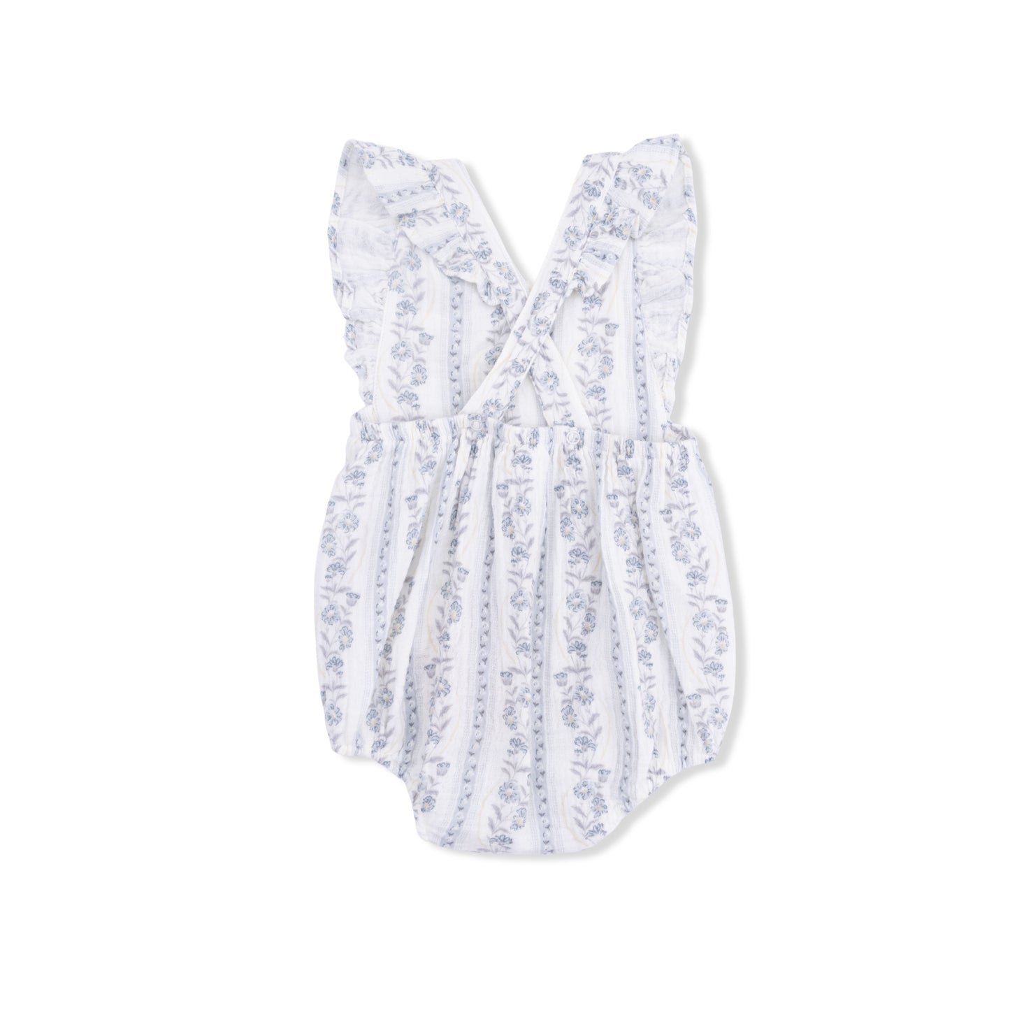 Organic Muslin Ruffle Sunsuit