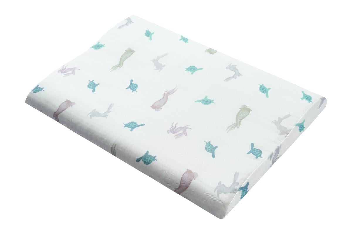 Organic Cotton Toddler Pillow with Pillowcase (Small)