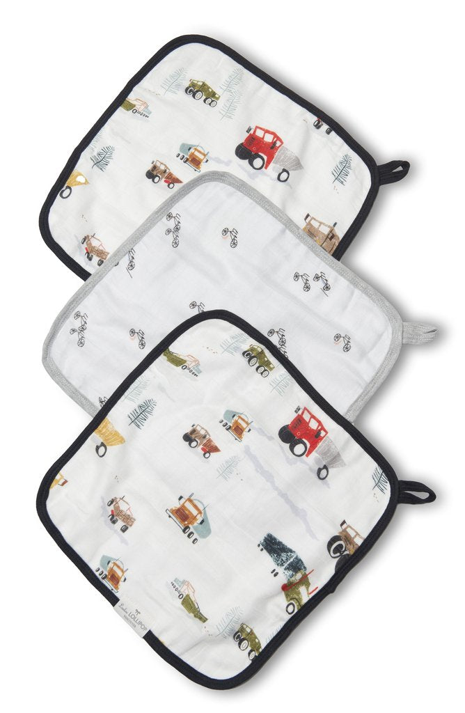 Washcloth 3-pieces Set