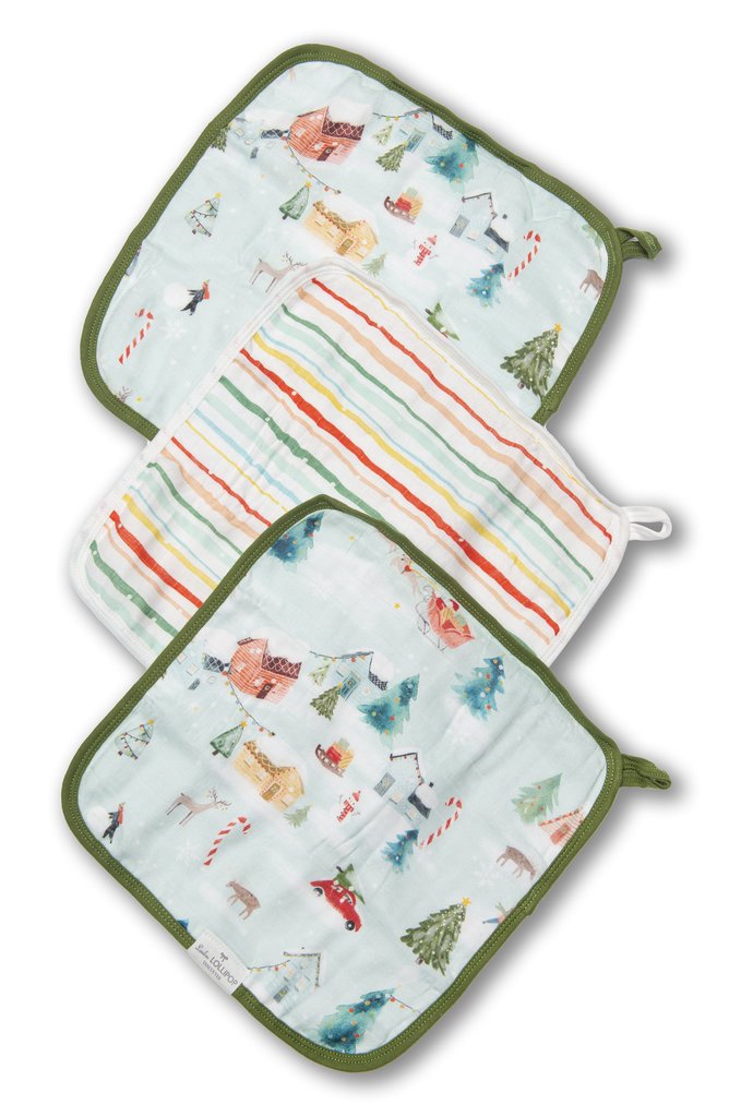 Washcloth 3-pieces Set