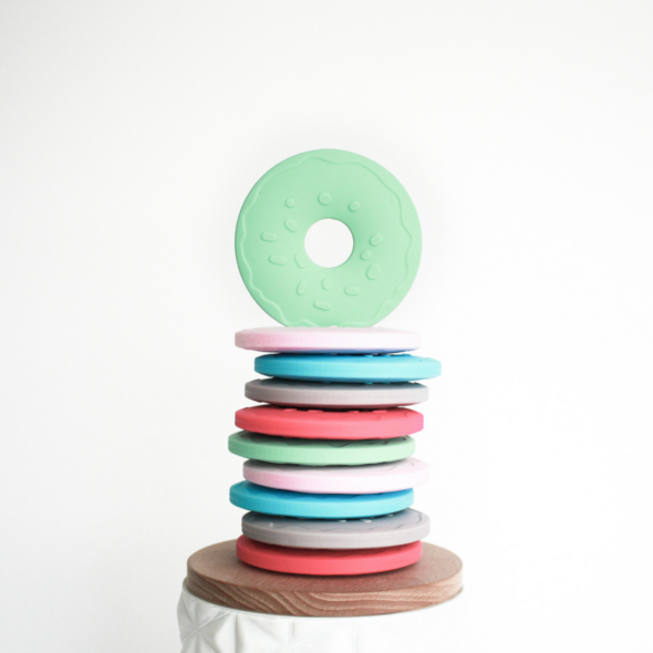 DOUGHNUT TEETHING TOY