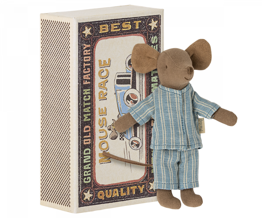 Big brother mouse in matchbox