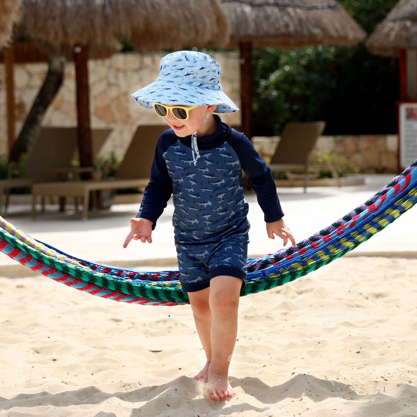 Kids’ Gro-With-Me® Cotton Bucket Hat | Narwhale