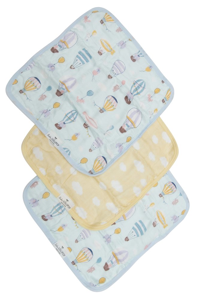 Washcloth 3-pieces Set