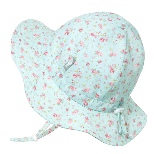 Cotton Floppy Sun Hat | Retro Rose