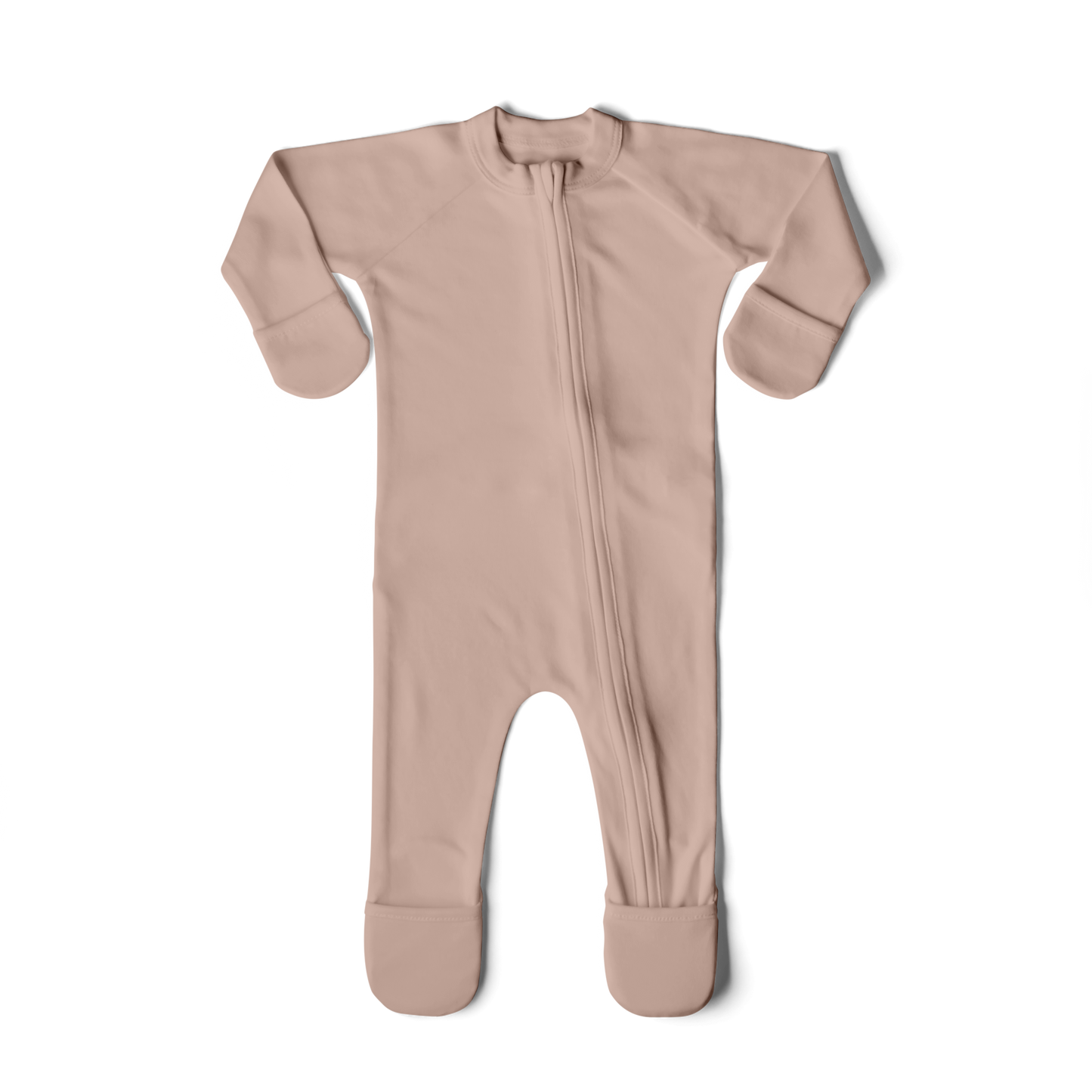 Viscose Bamboo + Organic Cotton Footie