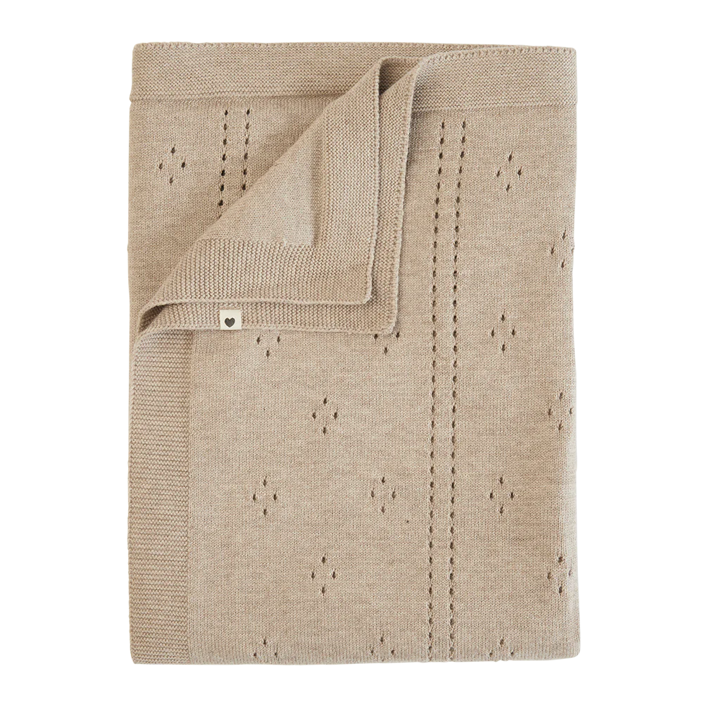 BIBS Knitted Blanket Pointelle