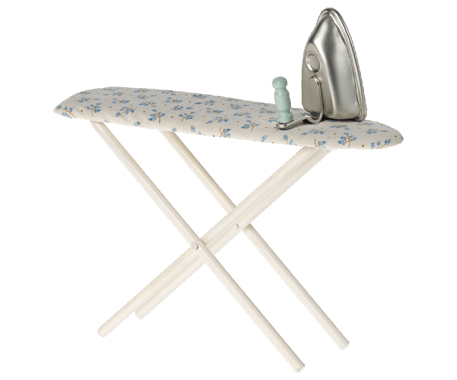 Iron and ironing board