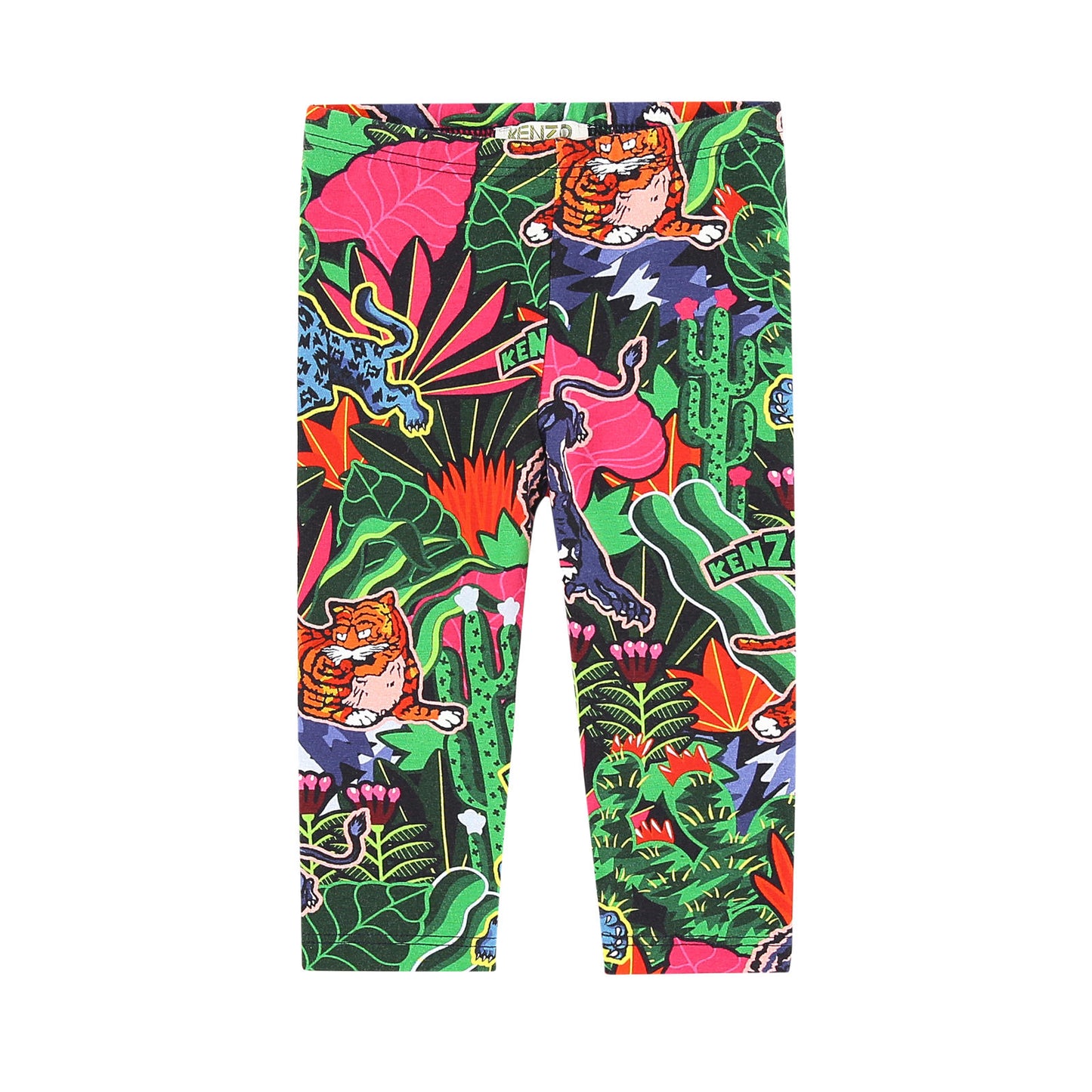 Kenzo Kids Printed leggings - Fantastic Kenzo Print