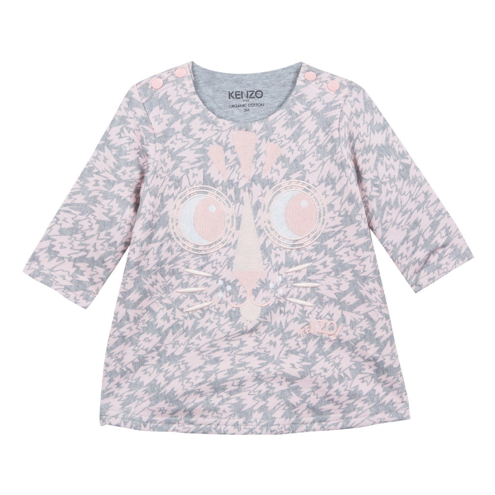 Kenzo KIDS Baby Girls Cotton Jersey Dress Kenzo KIDS Baby Girls Cotton Jersey Dress
