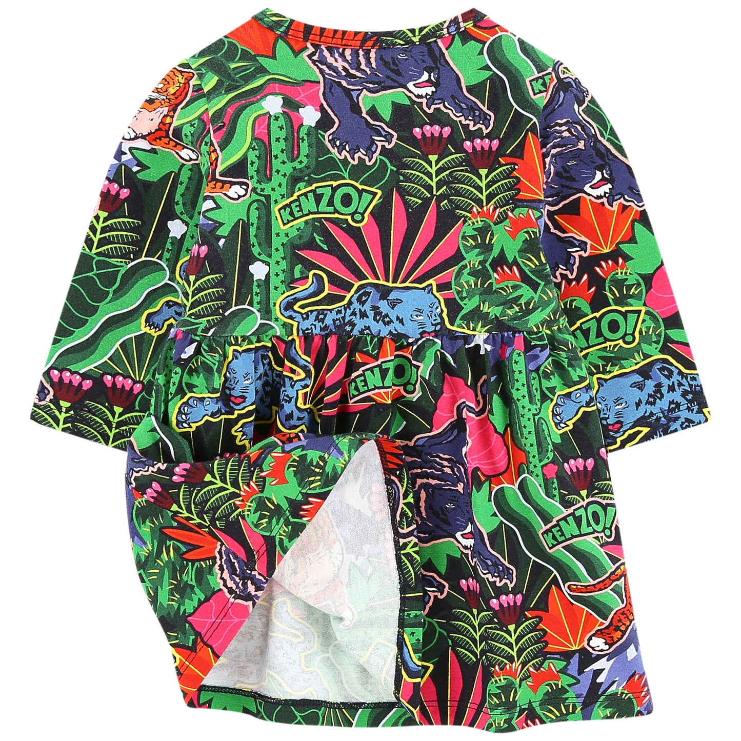 Kenzo Kids Graphic dress - Fantastic Kenzo Print