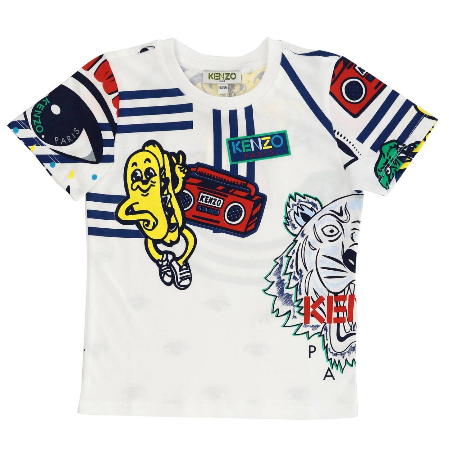 Kenzo Kids Printed T-shirt - Multi Icons