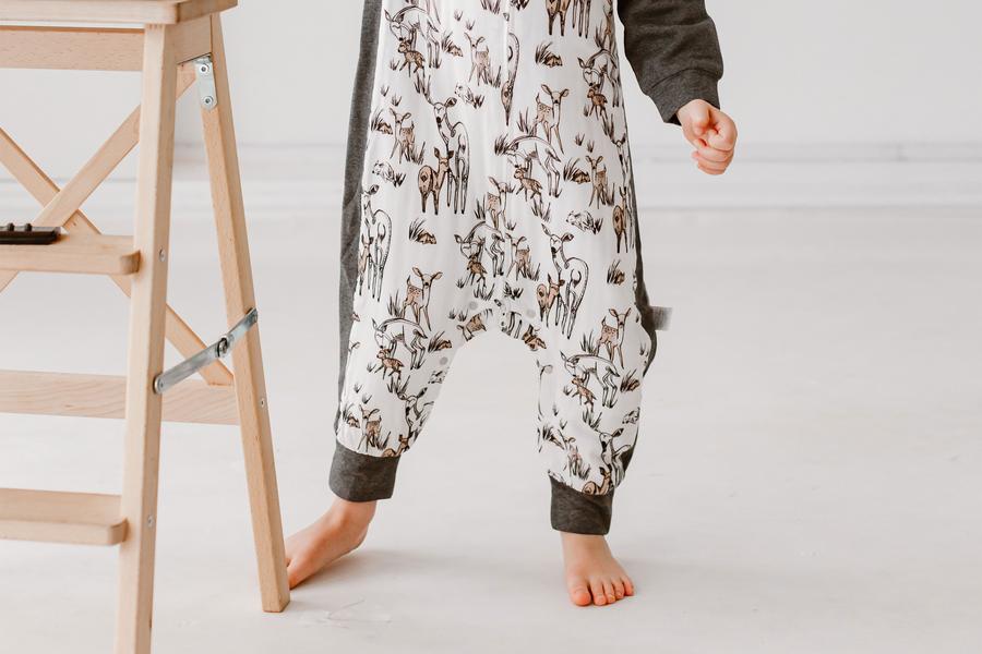 Raglan Bamboo Long Sleeve Sleep Suit 2.5 TOG