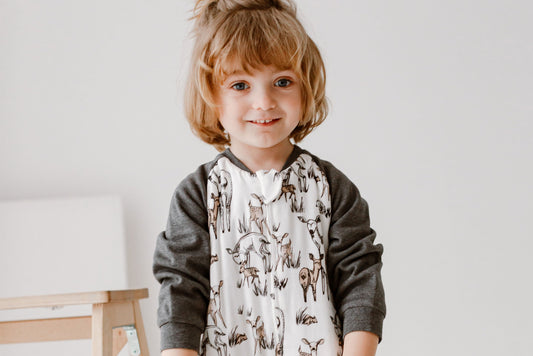 Raglan Bamboo Long Sleeve Sleep Suit 2.5 TOG