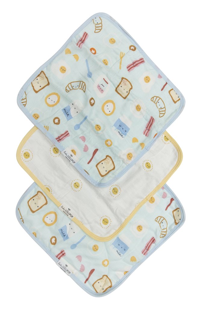 Washcloth 3-pieces Set