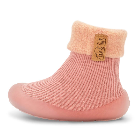 Cozy Sock Shoes | Dusty Rose