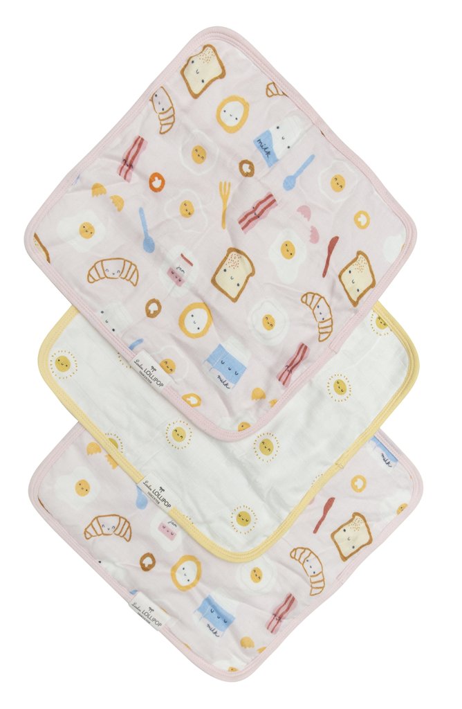 Washcloth 3-pieces Set