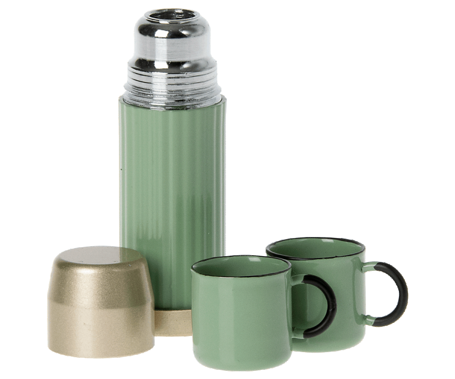 Thermos and cups - Mint