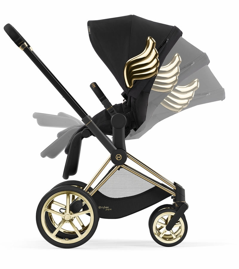 Cybex Priam 4 Stroller (One Box) - Jeremy Scott Wings