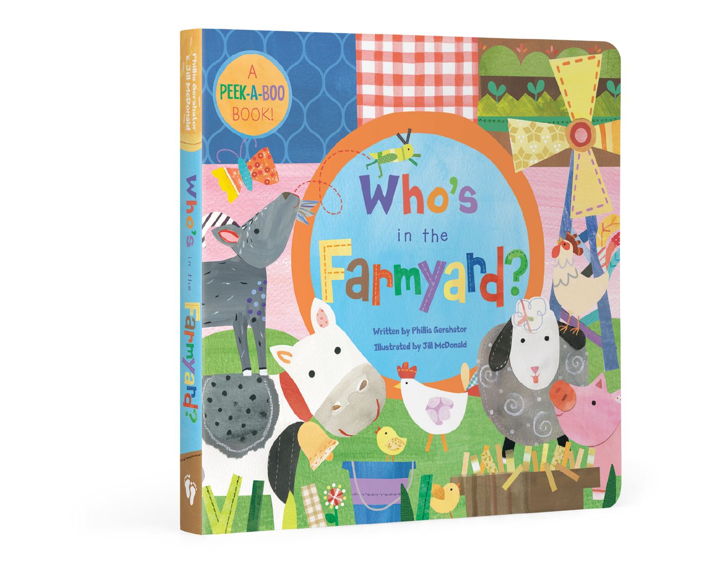 Who's in the Farmyard: Large Board Book