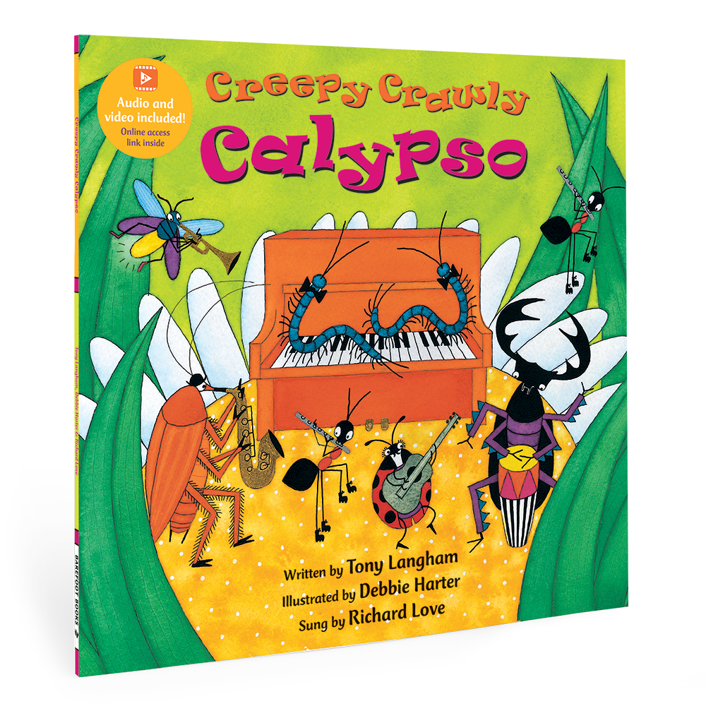 Creepy Crawly Calypso: Paperback with Audio & Video