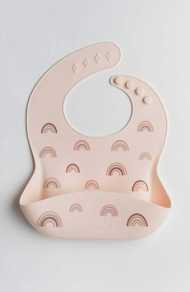 Loulou Lollipop Silicone Bib Printed