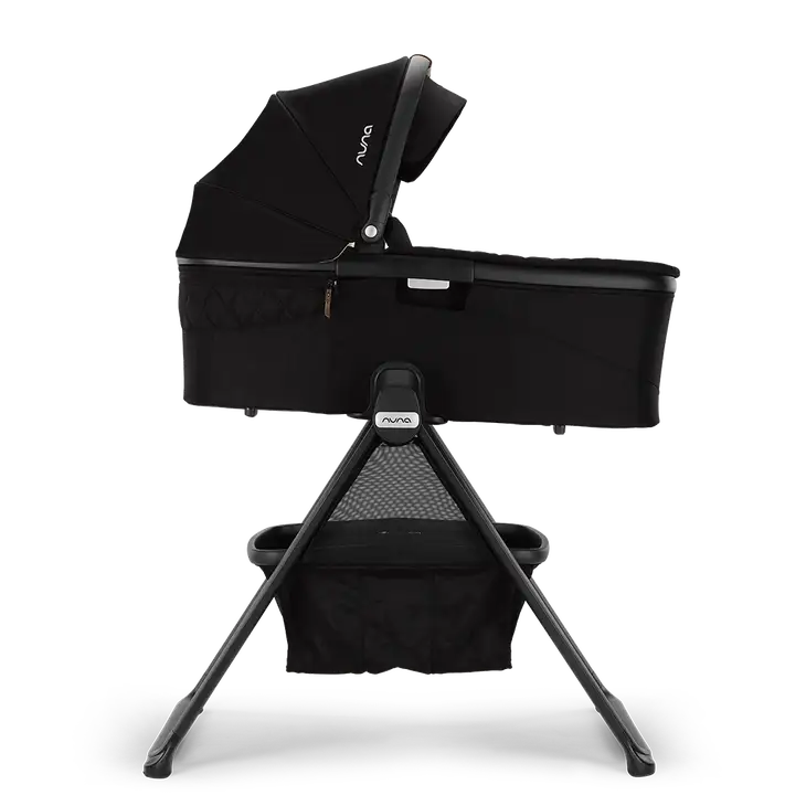 bassinet nuna stroller Nuna Demi Next Bassinet + Stand Caviar