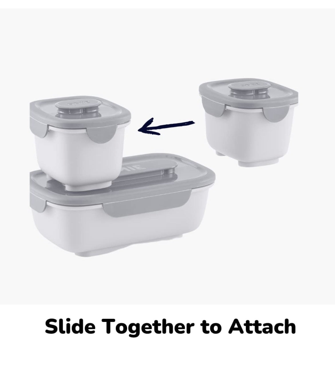 Omiego Bio 3 Container Food Storage Set
