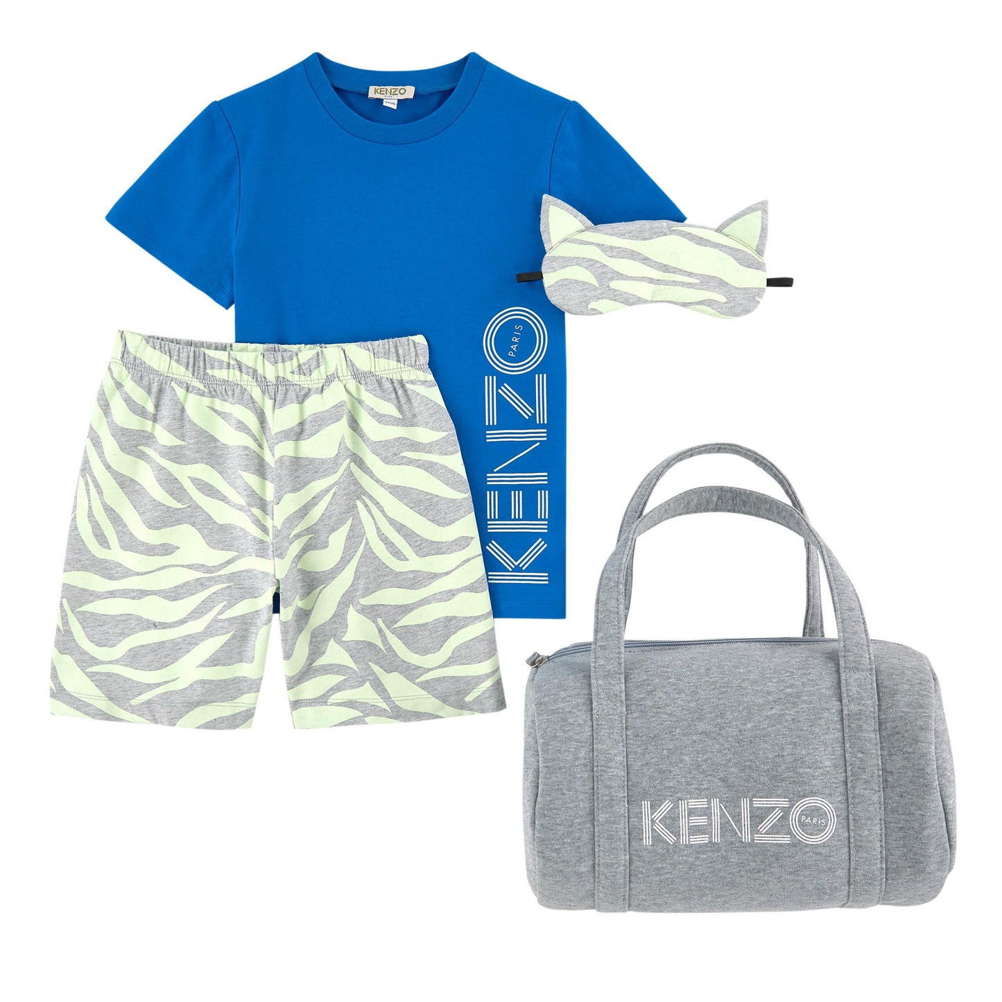 Kenzo Kids 2-piece pyjamas and phosphorescent night mask - Glow in the Dark