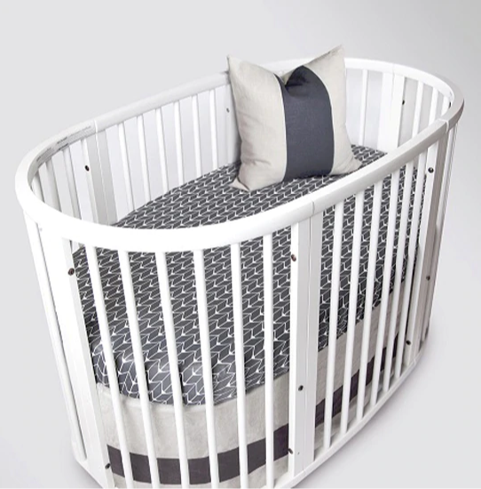 Stokke Sleepi Band Crib Skirt - Linen