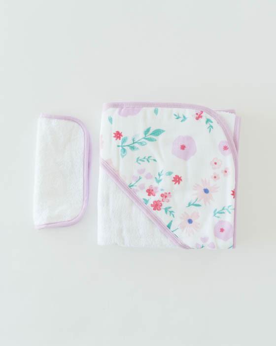 Hooded Towel & Washcloth Set