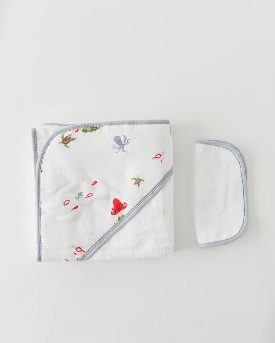 Hooded Towel & Washcloth Set