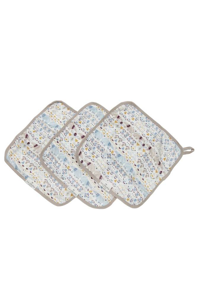 Washcloth 3-pieces Set