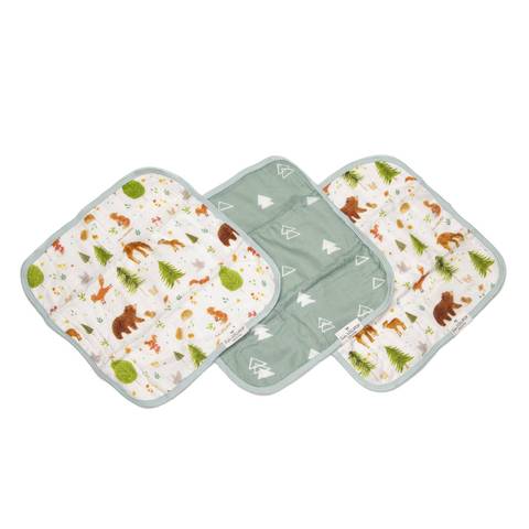 Washcloth 3-pieces Set