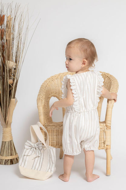 Sleeveless Lace Romper