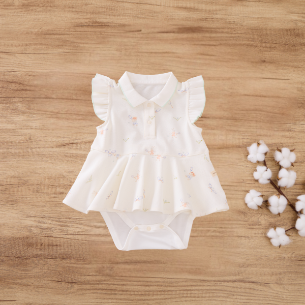 Polo Ruffles Bodysuit