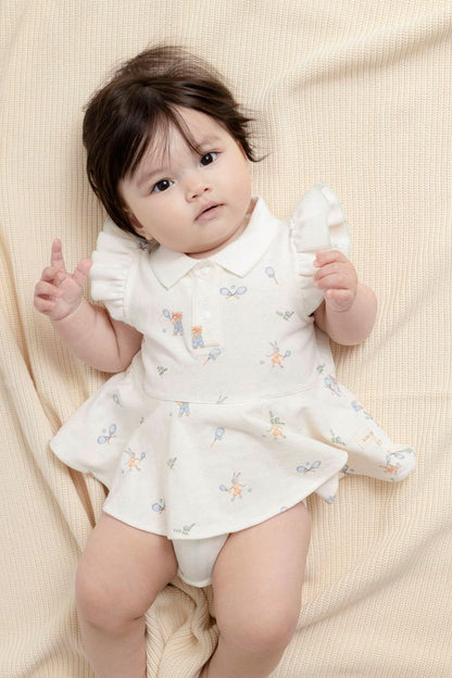 Polo Ruffles Bodysuit